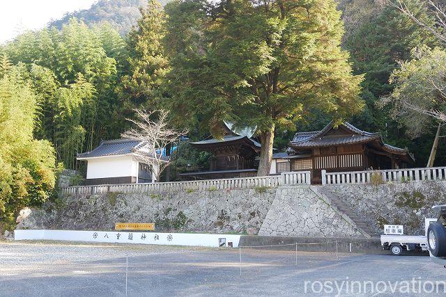 八重籬神社１　場所