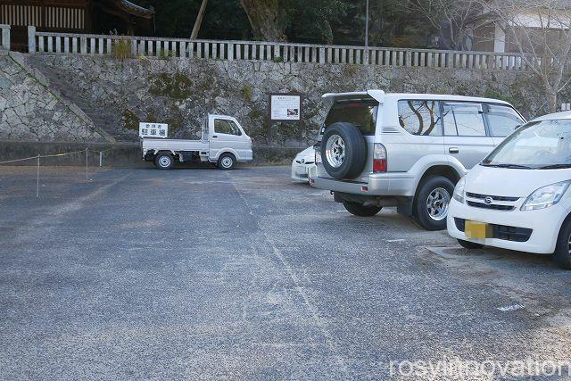 八重籬神社１　駐車場