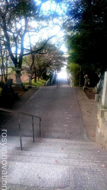 田潮八幡神社６　階段