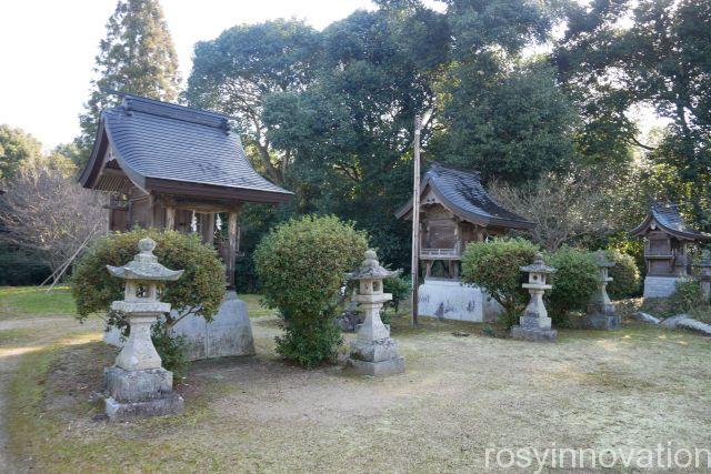 葦守八幡宮１６　石碑