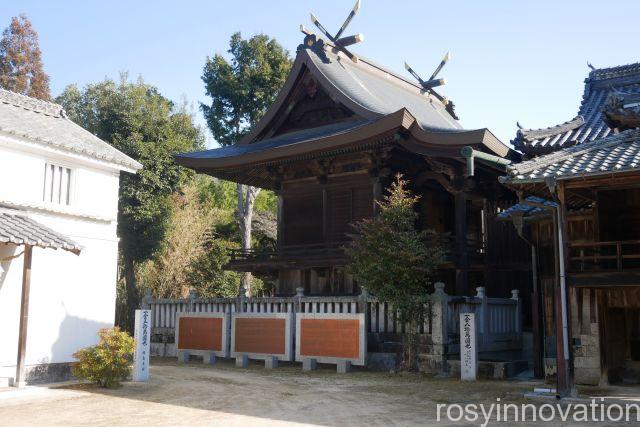 葦守八幡宮１３　境内