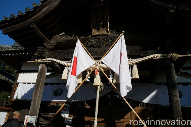 葦守八幡宮９　拝殿