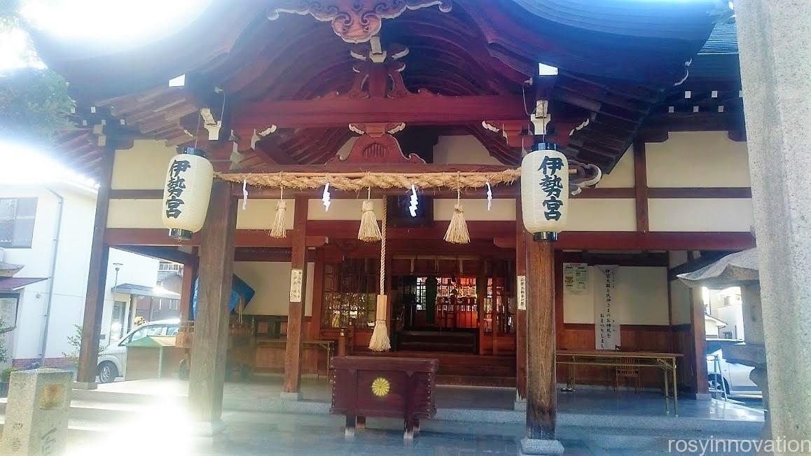 伊勢神社７　拝殿