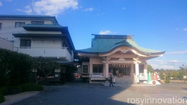 岡山神社８　岡山神社　拝殿