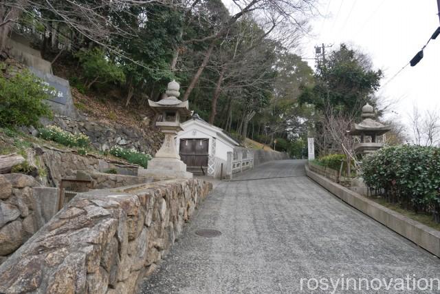 阿智神社２　車