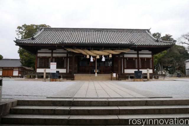 阿智神社７　拝殿