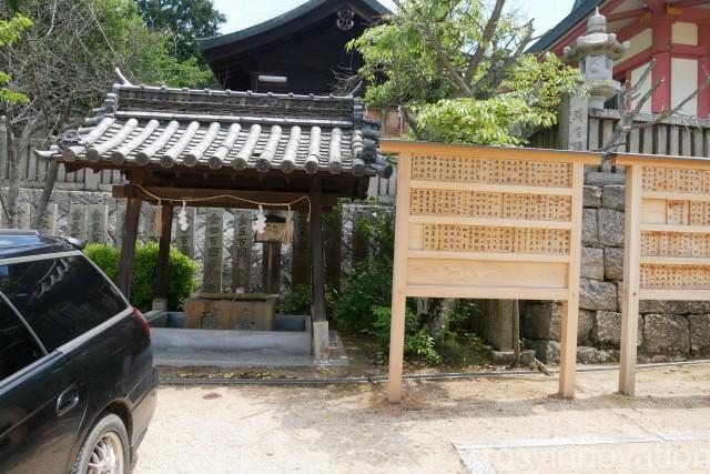 鴻八幡宮 (1)駐車場