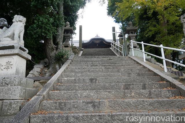 児島総社 (6)階段