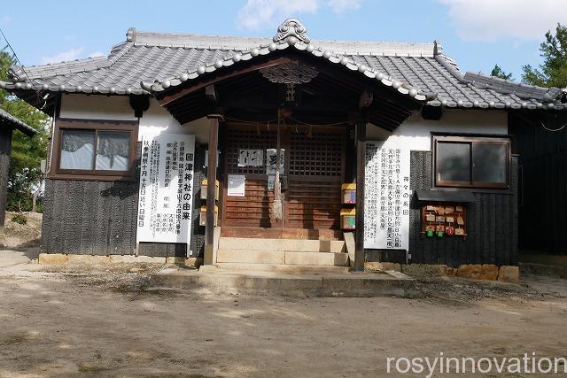 國津神社 (4)拝殿