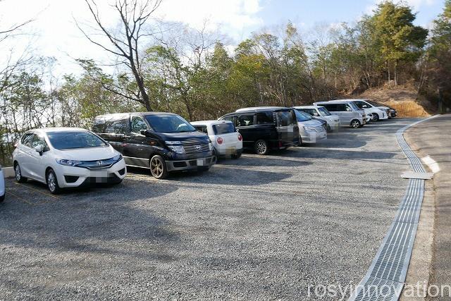 最上稲荷奥の院　御朱印 (2)駐車場