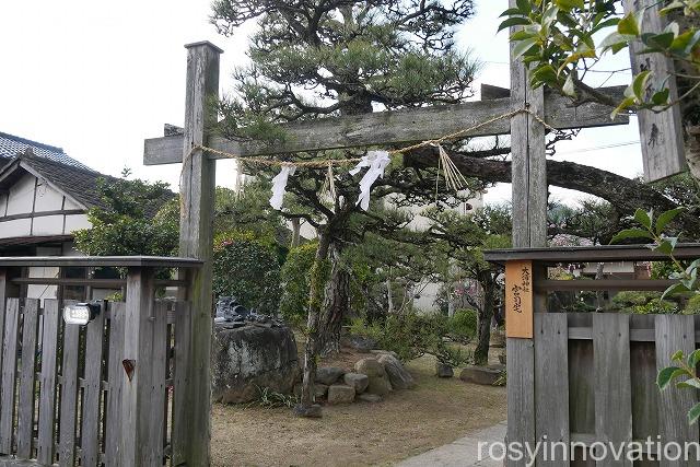 大浦神社 (19)神主さんのお宅