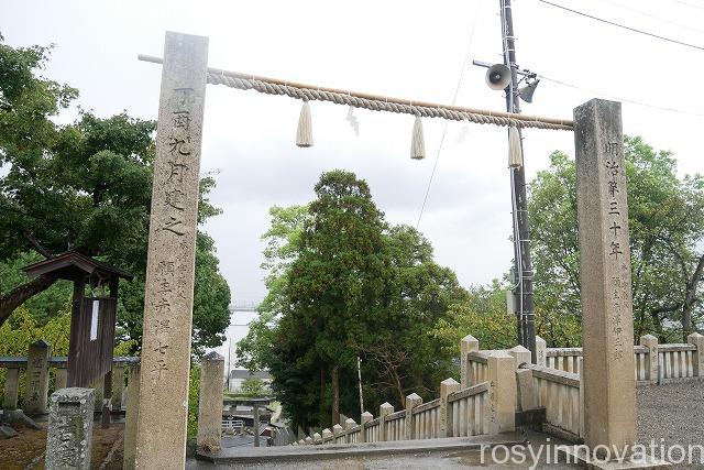 戸島神社 (2)鳥居