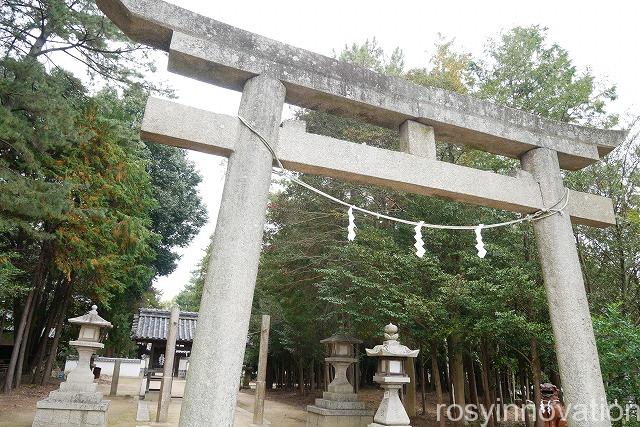 靱負(ゆきえ)神社 (3)鳥居